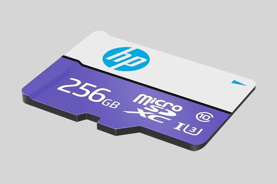 HP Hafıza Kartı Veri Kurtarma