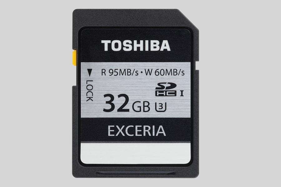 Toshiba Hafıza Kartı Veri Kurtarma