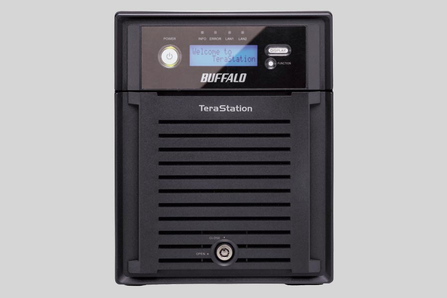 RAID diskinden veri çıkarmak için Buffalo TeraStation WS-QV4.0TL/R5 NAS çalışmadığında yapılacak adımlar