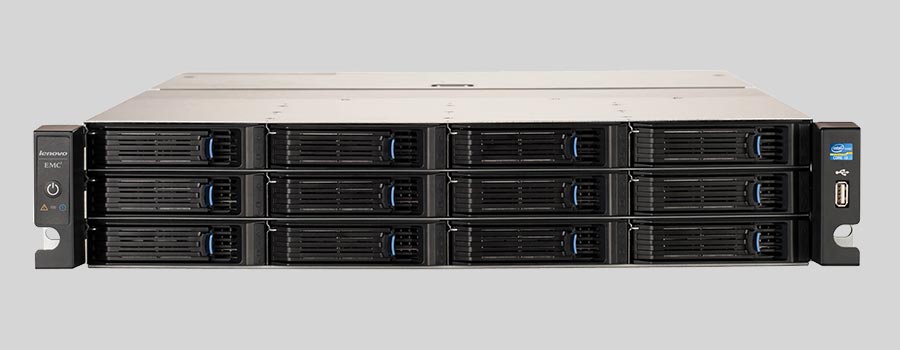 NAS Lenovo EMC px12-400r verileri nasıl kurtarılır