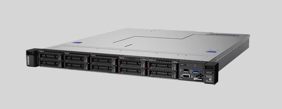 NAS Lenovo ThinkSystem SR250 Rack Server verileri nasıl kurtarılır