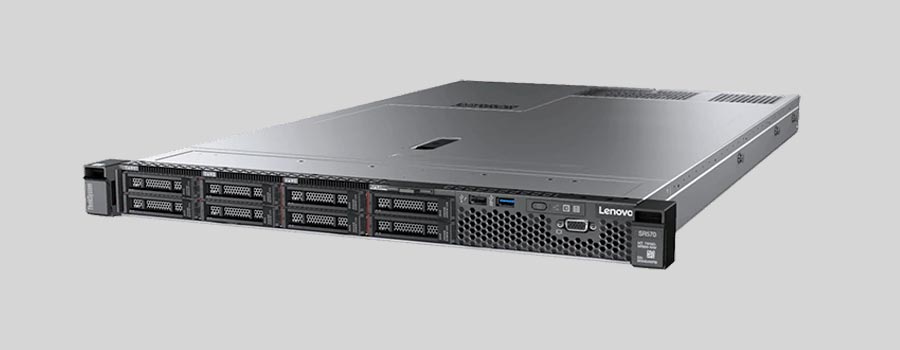 NAS Lenovo ThinkSystem SR570 Rack Server verileri nasıl kurtarılır