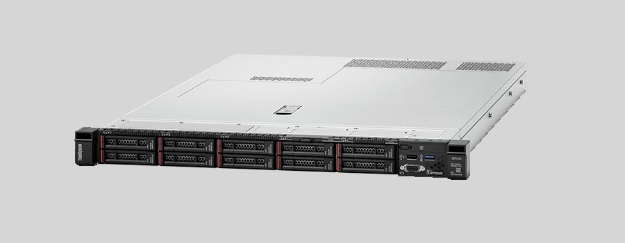 NAS Lenovo ThinkSystem SR630 Rack Server verileri nasıl kurtarılır