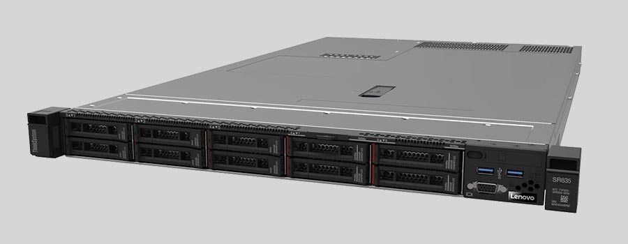 NAS Lenovo ThinkSystem SR635 Rack Server verileri nasıl kurtarılır