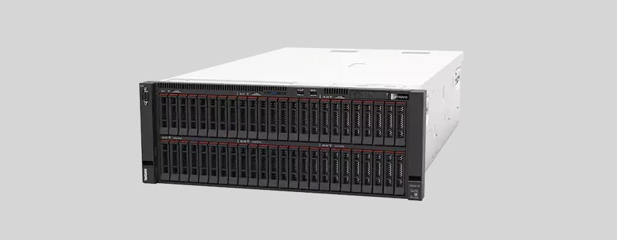 NAS Lenovo ThinkSystem SR860 V2 Mission-Critical Server verileri nasıl kurtarılır