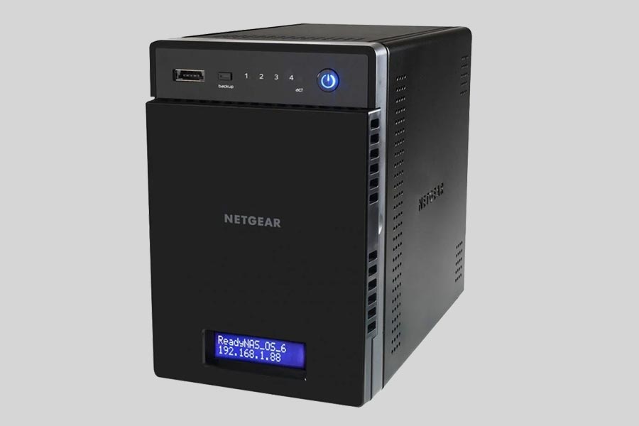 NAS Netgear ReadyNAS RN204 verileri nasıl kurtarılır