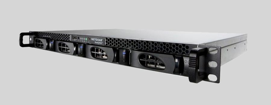 NAS Netgear ReadyNAS RN2120 verileri nasıl kurtarılır