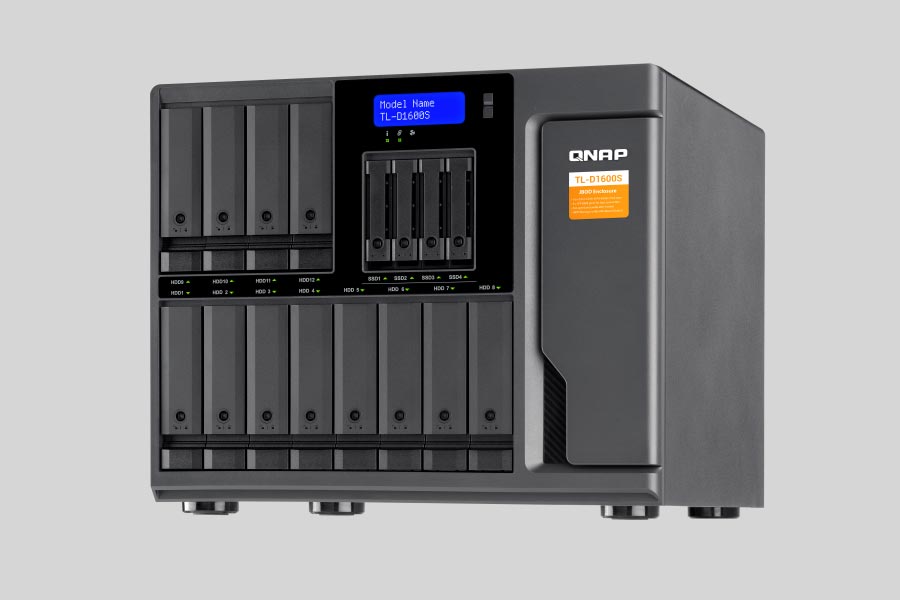 NAS QNAP TL-D1600S verileri nasıl kurtarılır