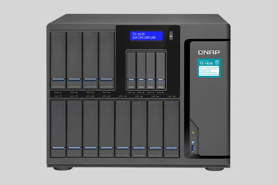 NAS QNAP Turbo Station TS-1635 verileri nasıl kurtarılır