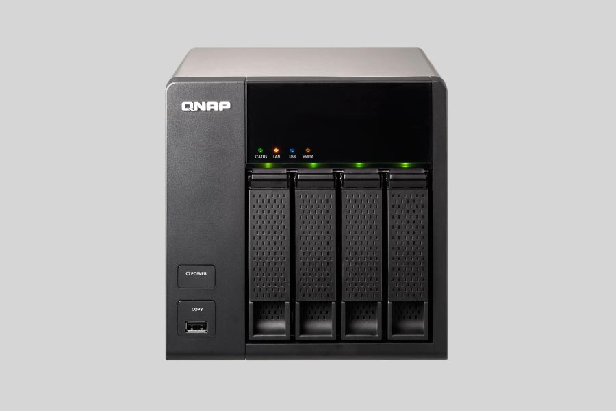 NAS QNAP Turbo Station TS-412 / TS-412U verileri nasıl kurtarılır