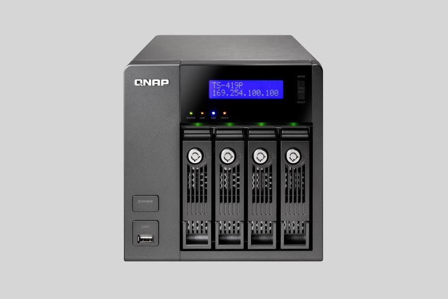 NAS QNAP Turbo Station TS-419P / TS-419P II / TS-419P+ verileri nasıl kurtarılır