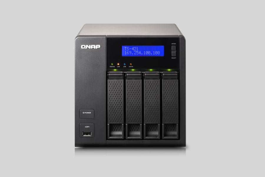 NAS QNAP Turbo Station TS-421 / TS-421U verileri nasıl kurtarılır