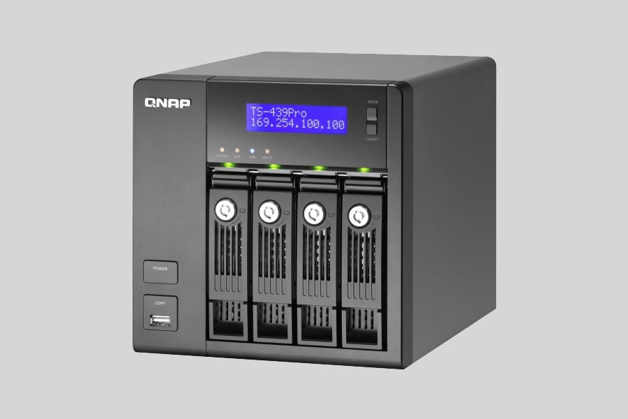 NAS QNAP Turbo Station TS-439 Pro / TS-439 Pro II / TS-439 Pro II+ verileri nasıl kurtarılır