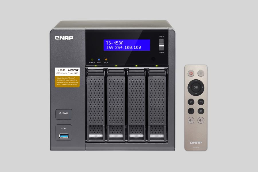 NAS QNAP Turbo Station TS-453A / TS-453B / TS-453E verileri nasıl kurtarılır