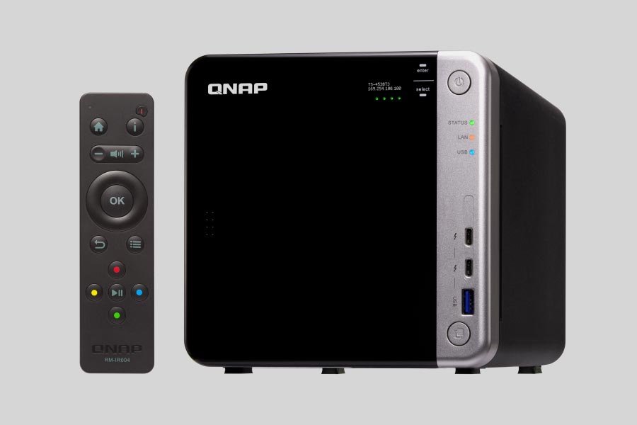 NAS QNAP Turbo Station TS-453BT3 / TS-453BU verileri nasıl kurtarılır