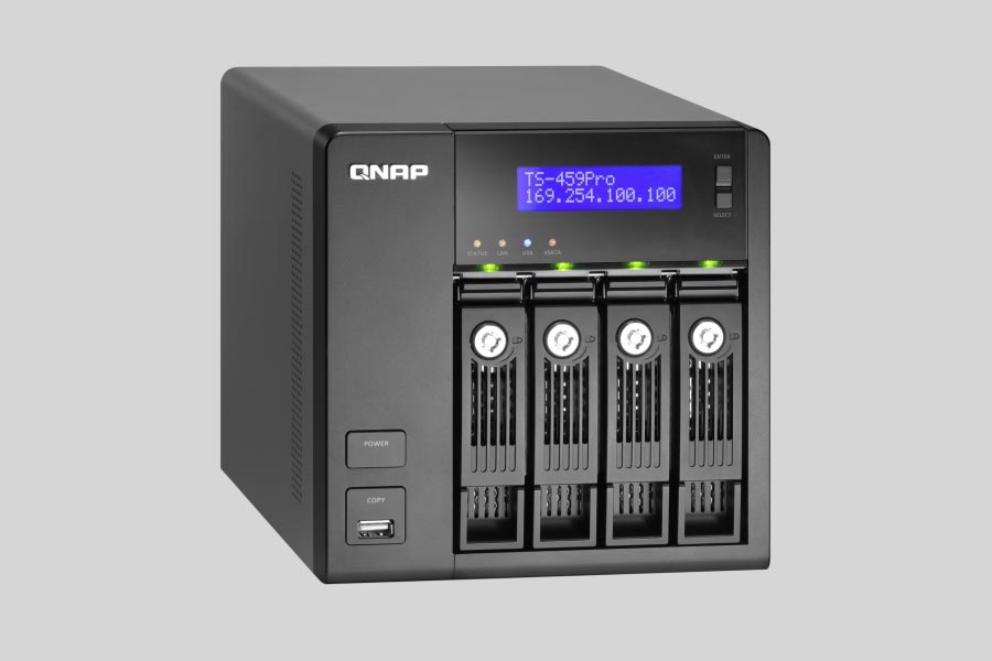 NAS QNAP Turbo Station TS-459 Pro / TS-459 Pro II / TS-459 Pro+ verileri nasıl kurtarılır