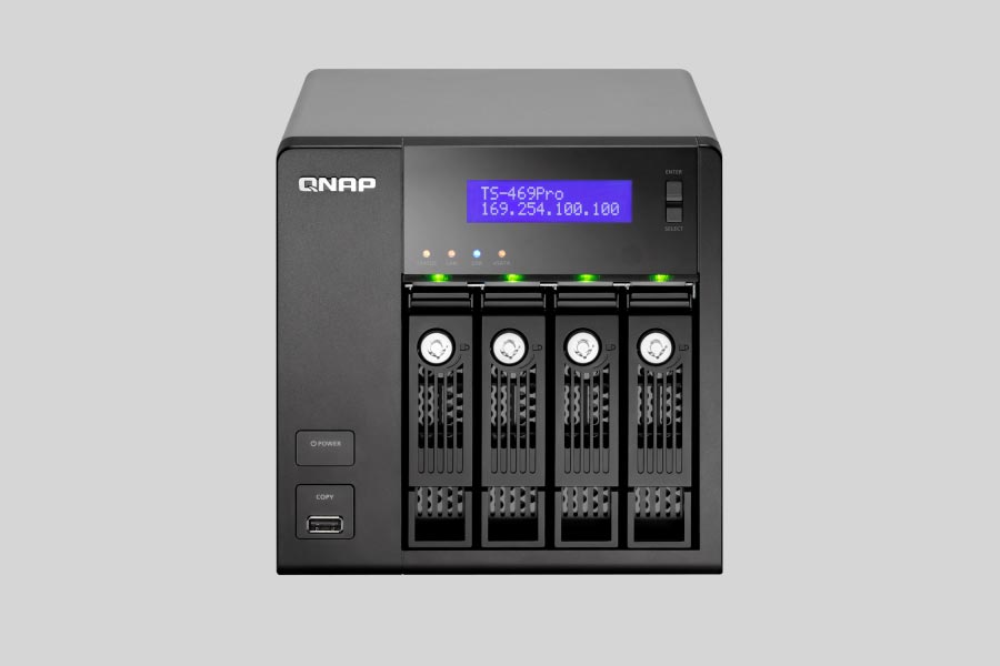 NAS QNAP Turbo Station TS-469 Pro / TS-469L verileri nasıl kurtarılır