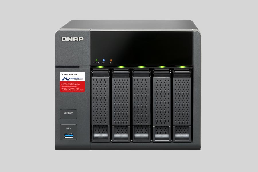 NAS QNAP Turbo Station TS-531P / TS-531X verileri nasıl kurtarılır