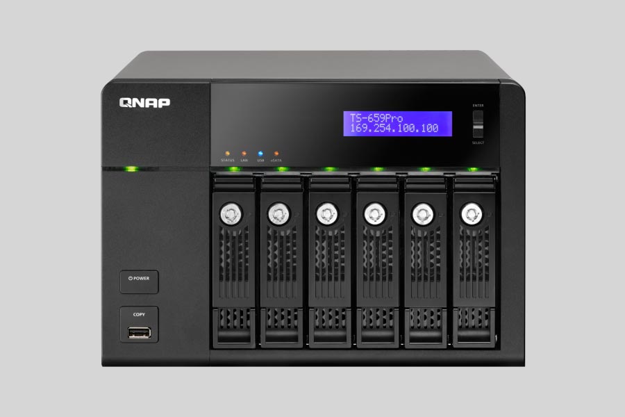 NAS QNAP Turbo Station TS-659 Pro / TS-659 Pro II / TS-659 Pro+ verileri nasıl kurtarılır