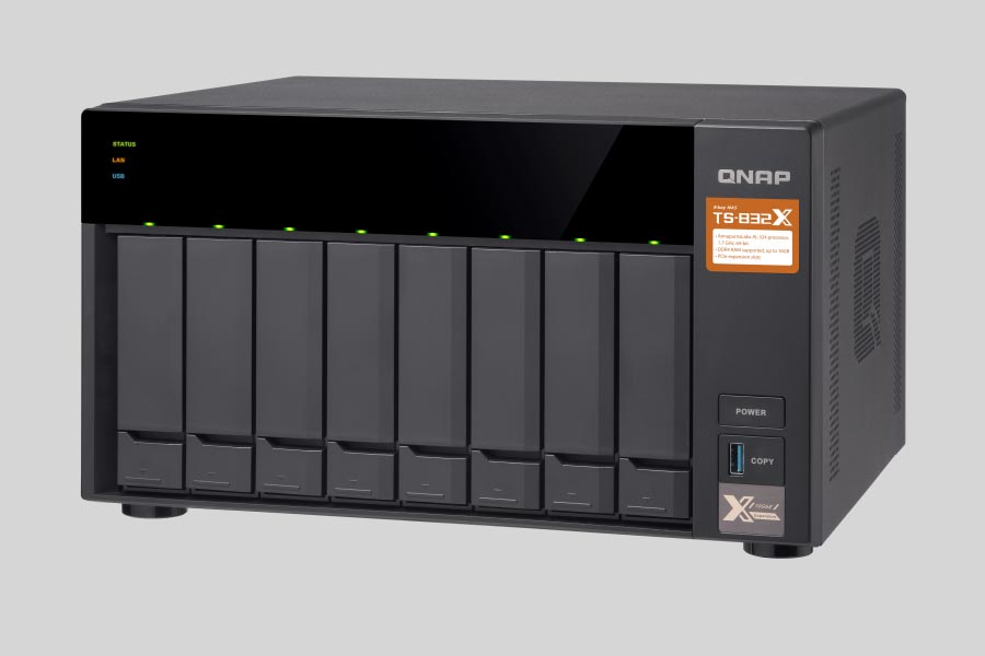 NAS QNAP Turbo Station TS-832X / TS-832XU verileri nasıl kurtarılır