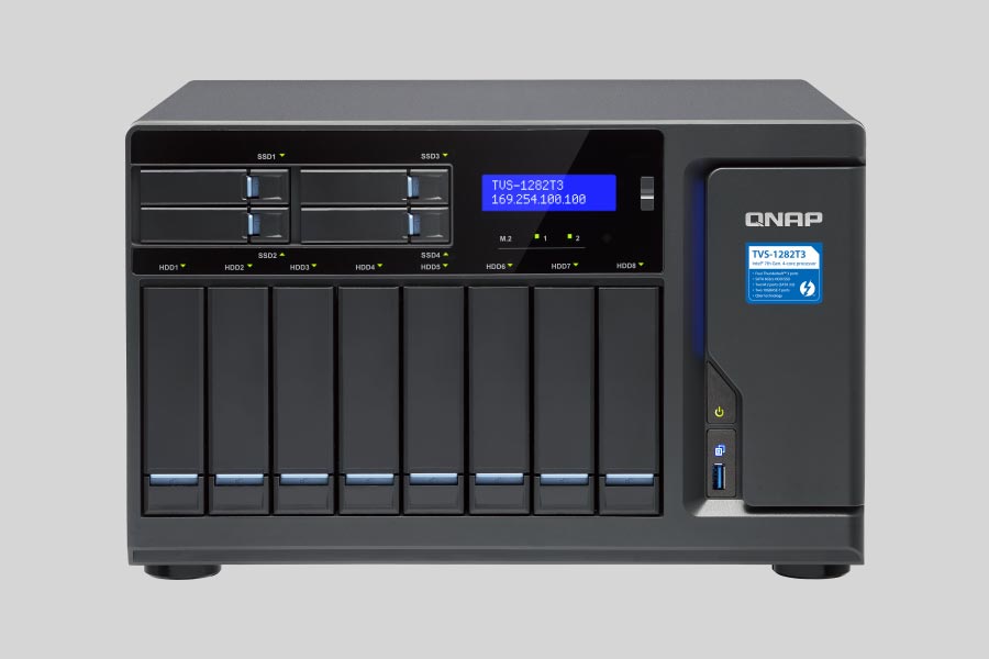 NAS QNAP TVS-1282T3 verileri nasıl kurtarılır