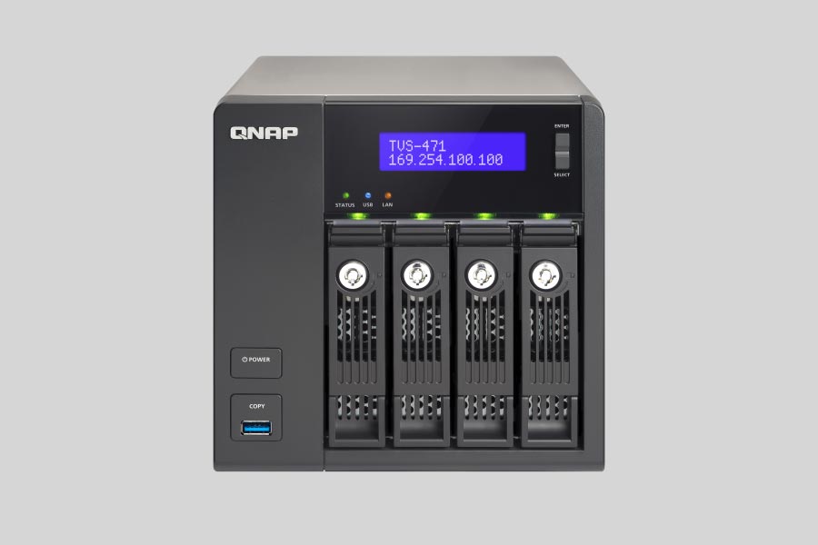 NAS QNAP TVS-471 verileri nasıl kurtarılır