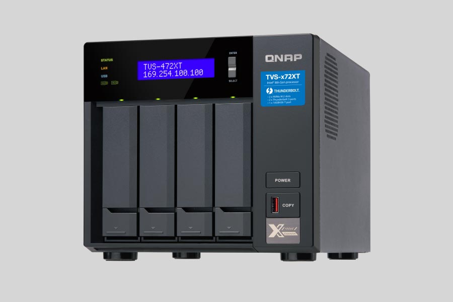 NAS QNAP TVS-472XT verileri nasıl kurtarılır