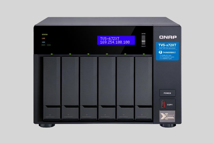 NAS QNAP TVS-672XT verileri nasıl kurtarılır