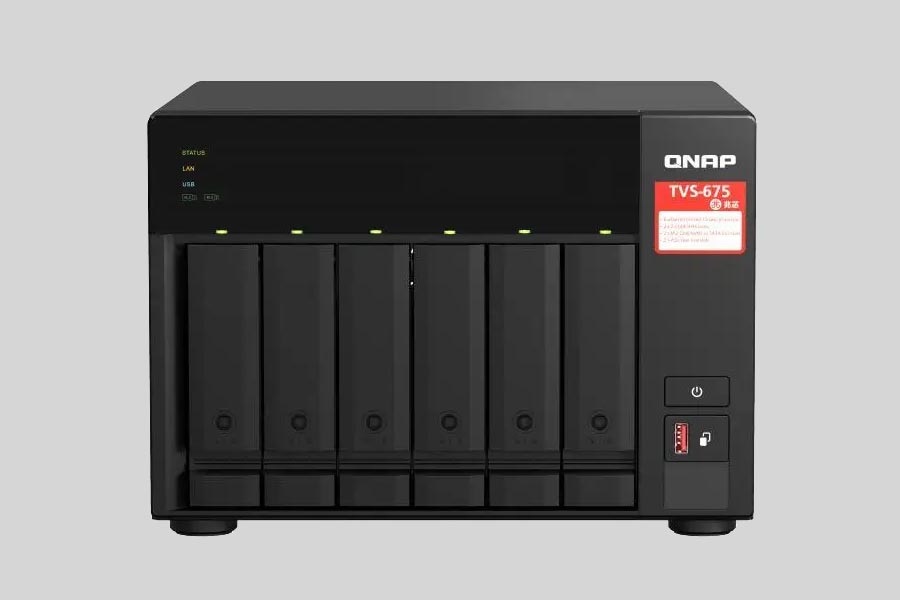 NAS QNAP TVS-675 verileri nasıl kurtarılır