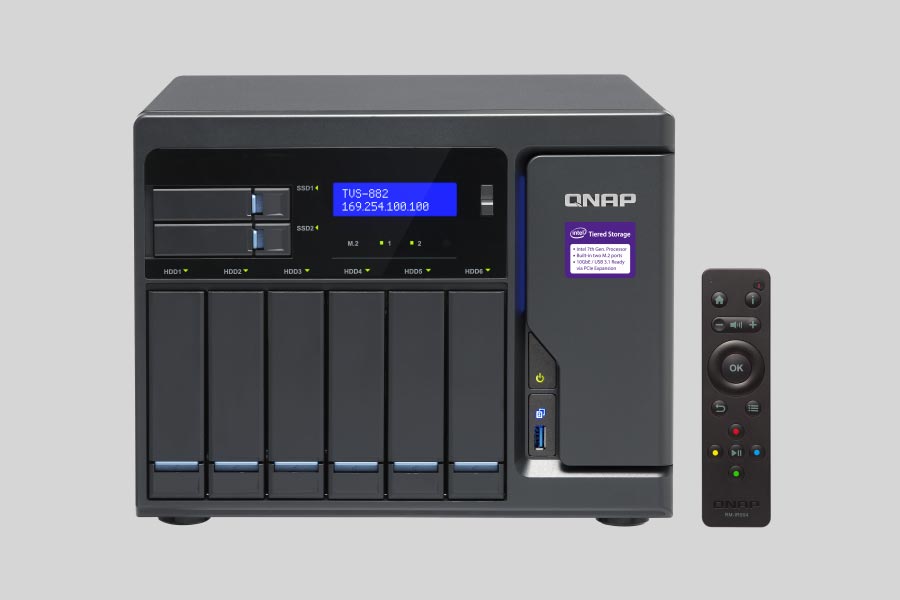 NAS QNAP TVS-882 verileri nasıl kurtarılır