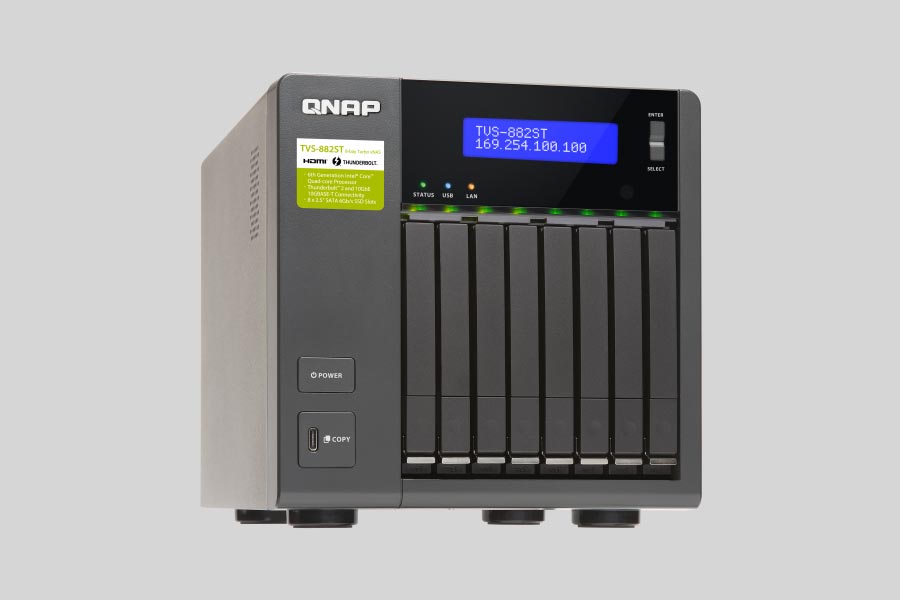 NAS QNAP TVS-882ST2 verileri nasıl kurtarılır