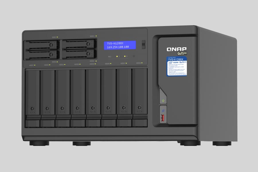 NAS QNAP TVS-h1288X verileri nasıl kurtarılır