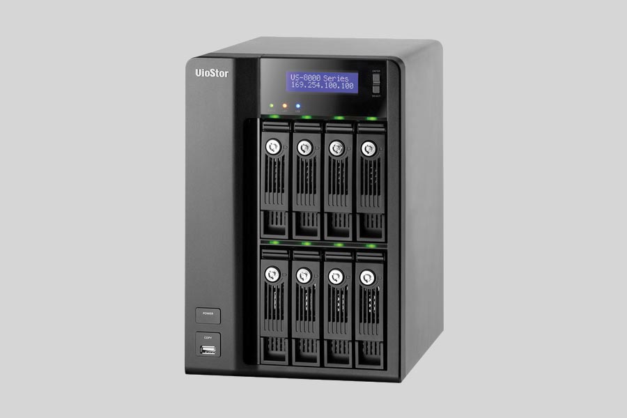 NAS QNAP VS-8024 verileri nasıl kurtarılır