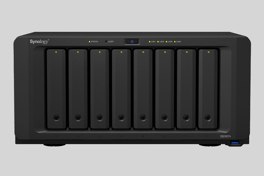 NAS Synology DiskStation DS1817+ / DS1817 verileri nasıl kurtarılır