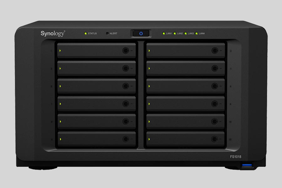 NAS Synology FlashStation FS1018 verileri nasıl kurtarılır