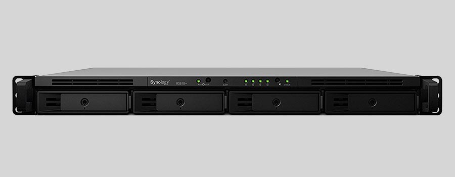 NAS Synology Rack Station RS818RP+ / RS818+ verileri nasıl kurtarılır