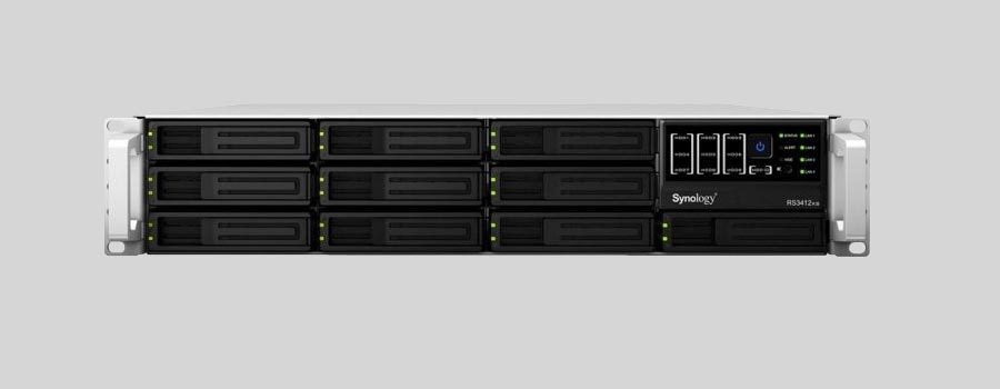 NAS Synology RackStation RS3412RPxs / RS3412xs verileri nasıl kurtarılır