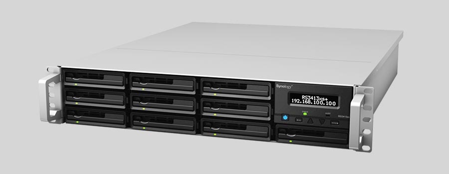 NAS Synology RackStation RS3413xs+ verileri nasıl kurtarılır