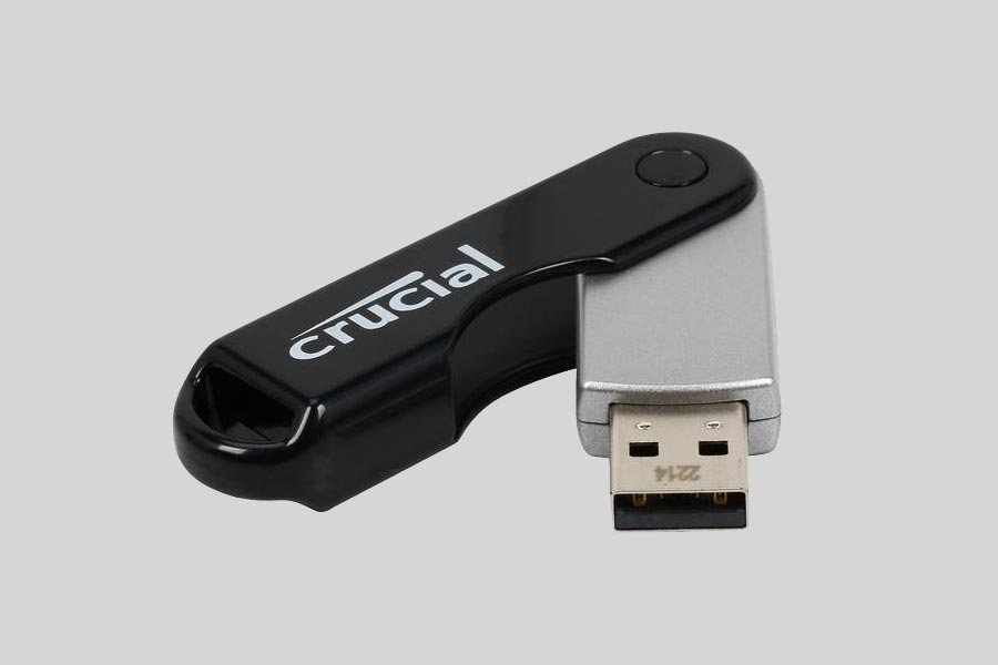 Crucial USB flash bellek ile ilgili veri kurtarma yöntemleri