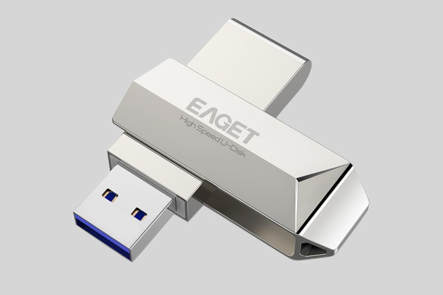 EAGET USB flash bellek sorunları: virüslerden kurtulma