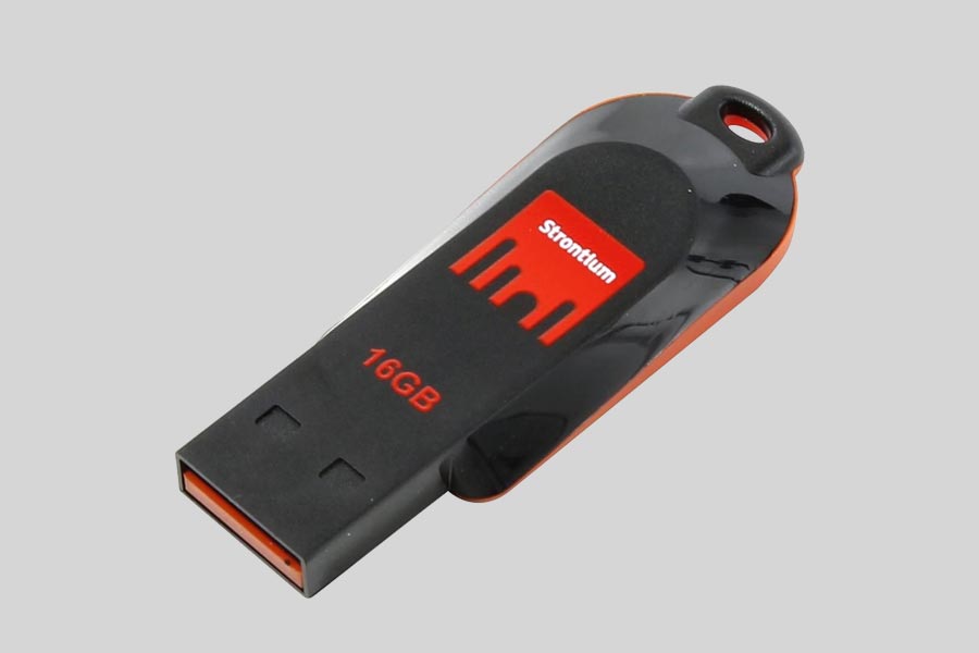 Strontium USB flash bellekten fiziksel hasar sonrası dosyaları geri alma