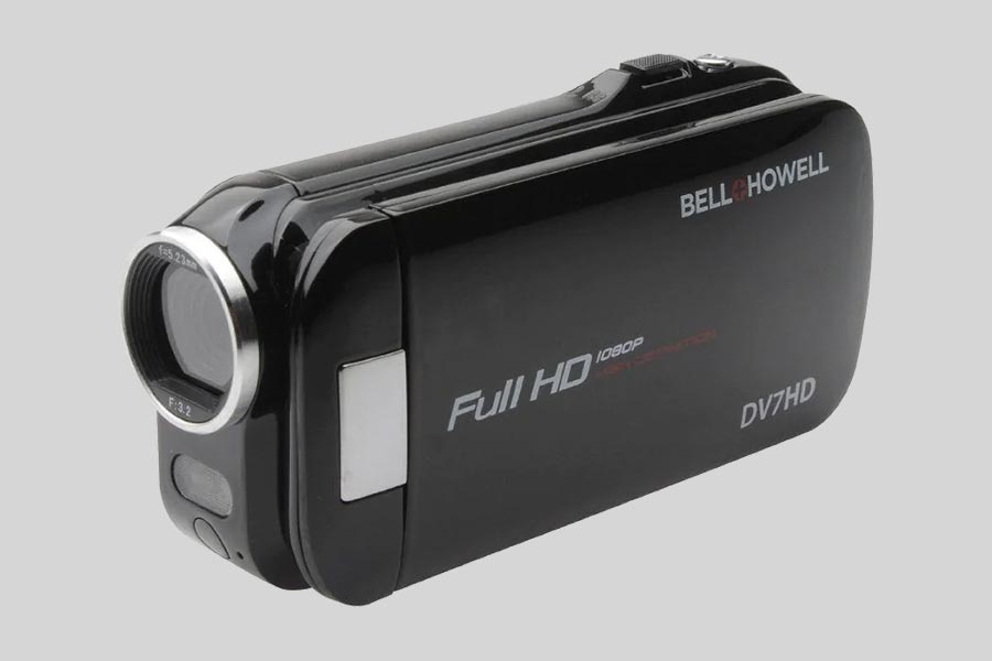 Bell + Howell video kamerasından veri kurtarma