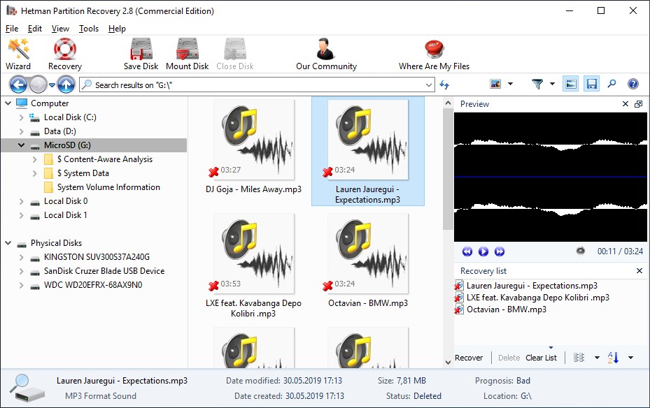 Hetman Partition Recovery