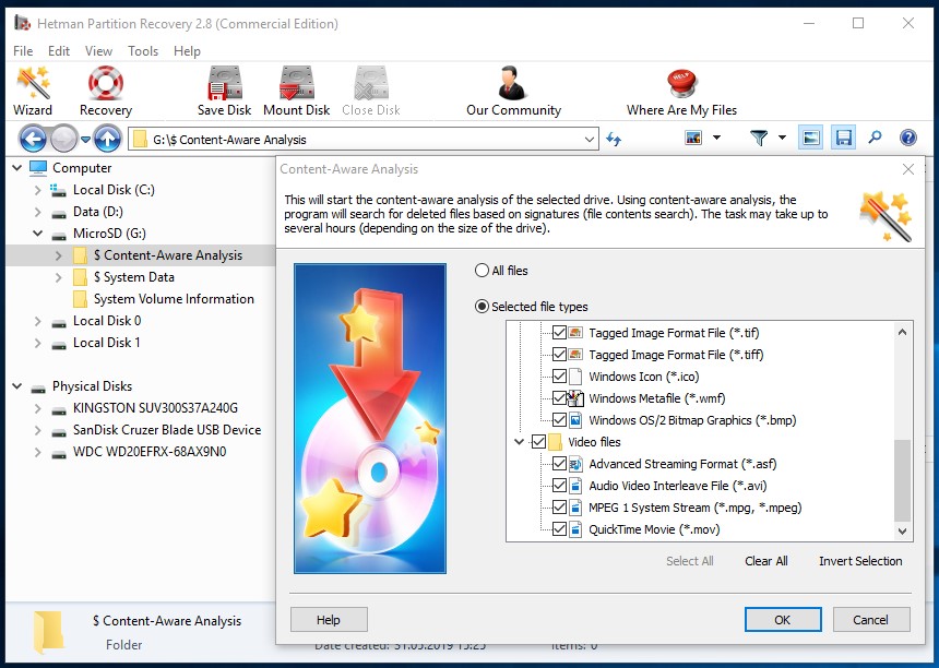 Hetman Partition Recovery'de derin analiz