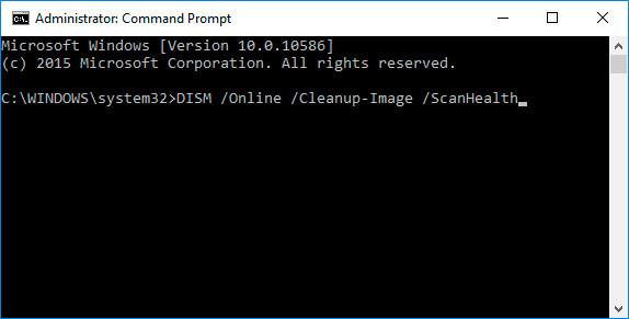 Windows XP DISM /Online /Cleanup-Image /ScanHealth Komut Istemi